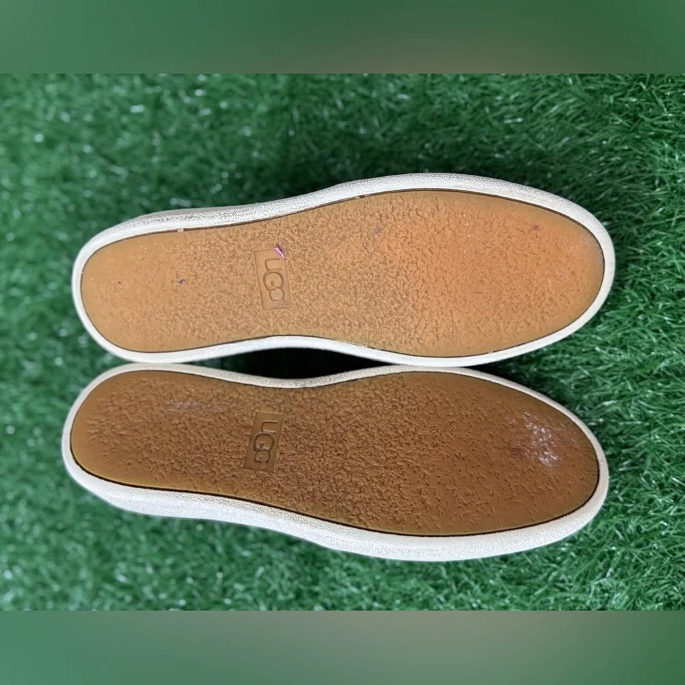 UGG 1019218 Women’s Size 7.5 Slide On Animal Hair‎ (A6)